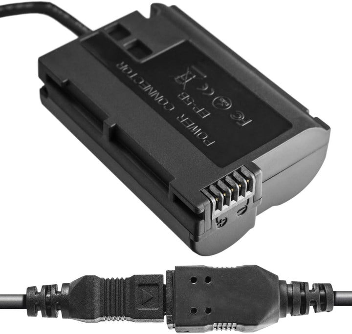 Netzteil mit Akkuadapter EP-5B für Nikon 1 V1, D600, D610, D800, D800E, D7000, D7100, D7200, Z5, Z6,