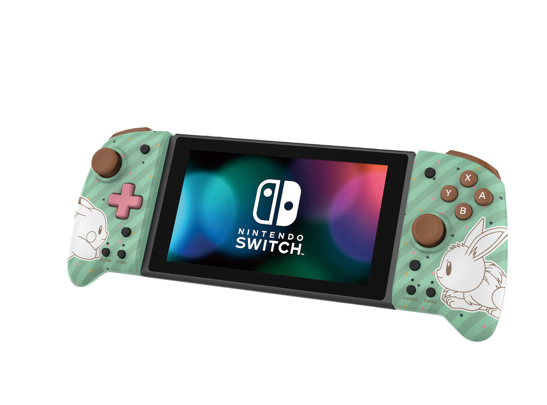 HORI Split Pad Pro (Pokémon: Pikachu & Evoli) Handheld Controller für Nintendo Switch - Offiziell Li