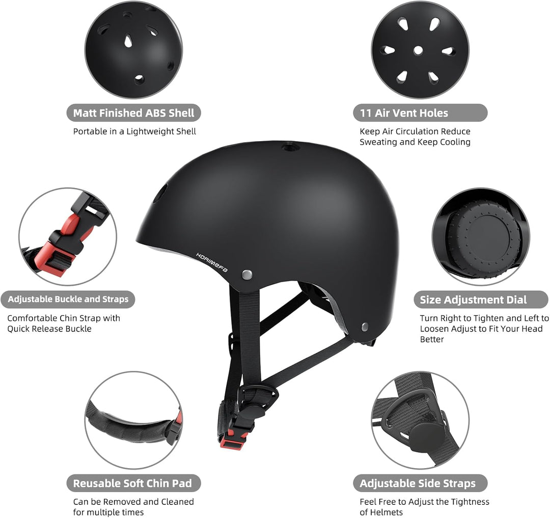 KORIMEFA Kinder Fahrradhelm Kinderhelm Skaterhelm Verstellbar für 3 Jahre Junge CE-Zertifizierung fü