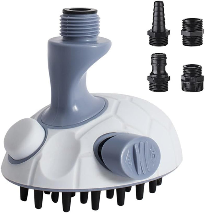 Haustier Duschkopf, Haustier Duschsprüher, Haustier-Badebürsten-Sprühset mit 4 Sprinkler-Adapter für