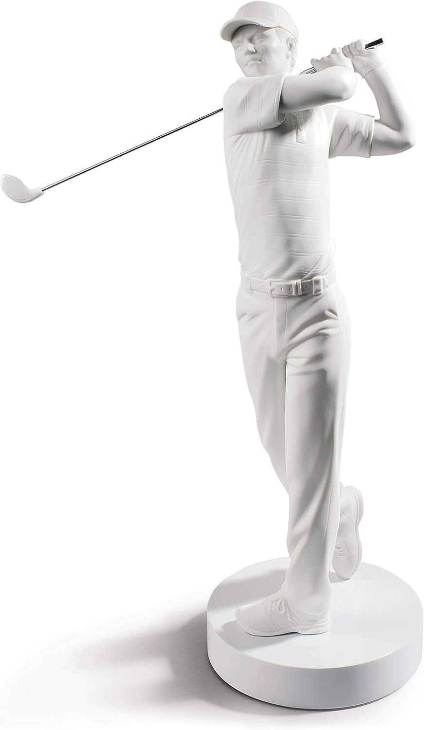 LLADRÓ Figur Golf Champion. Golfspieler. Porzellan.