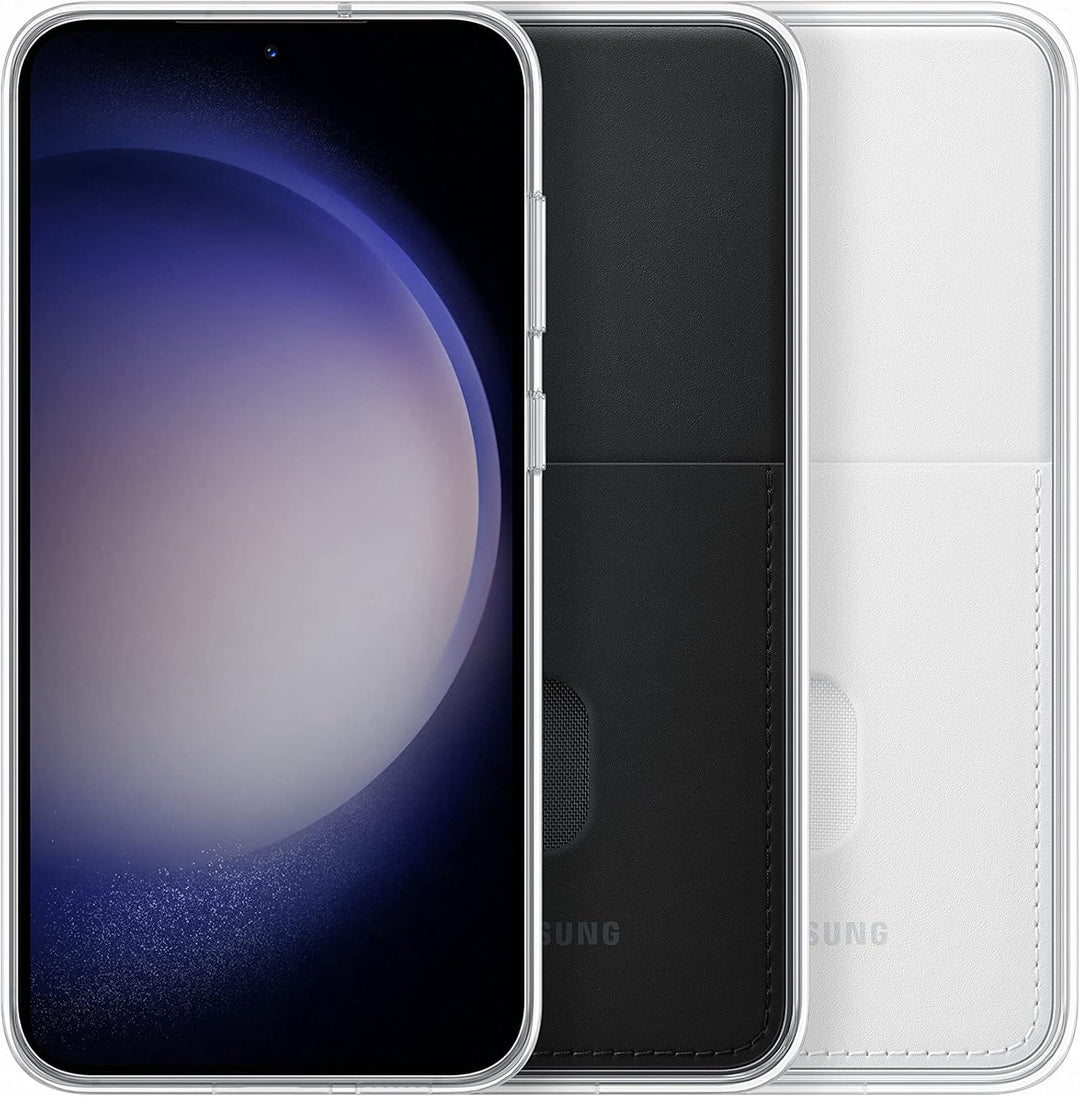 Samsung Frame Smartphone Case EF-MS916 für Galaxy S23+, Handy-Hülle, Durchsichtig, Kratzfest, Rahmen