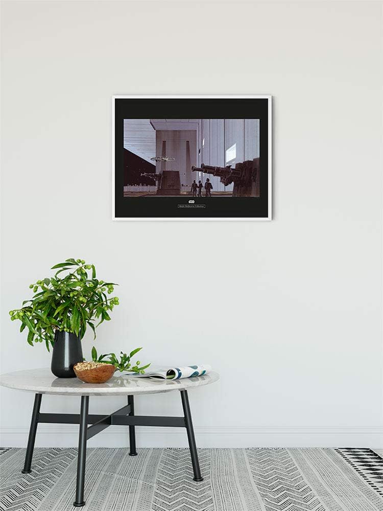 Komar Wandbild | Star Wars Classic RMQ Death Star Hangar | Kinderzimmer, Jugendzimmer, Dekoration, K