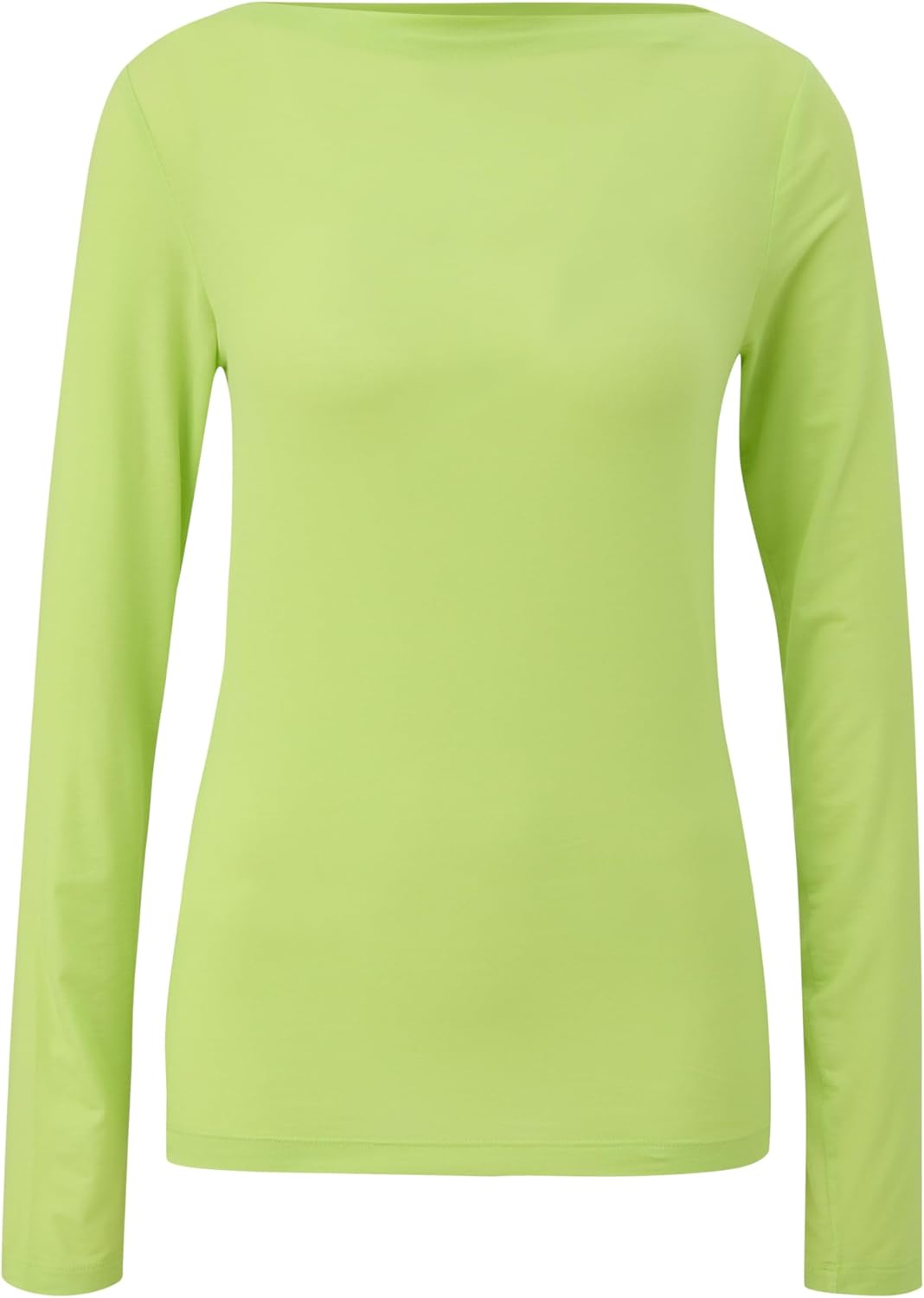 s.Oliver Slim Fit-Longsleeve aus Lyocellmix 44 7423_limettengrün, 44 7423_limettengrün