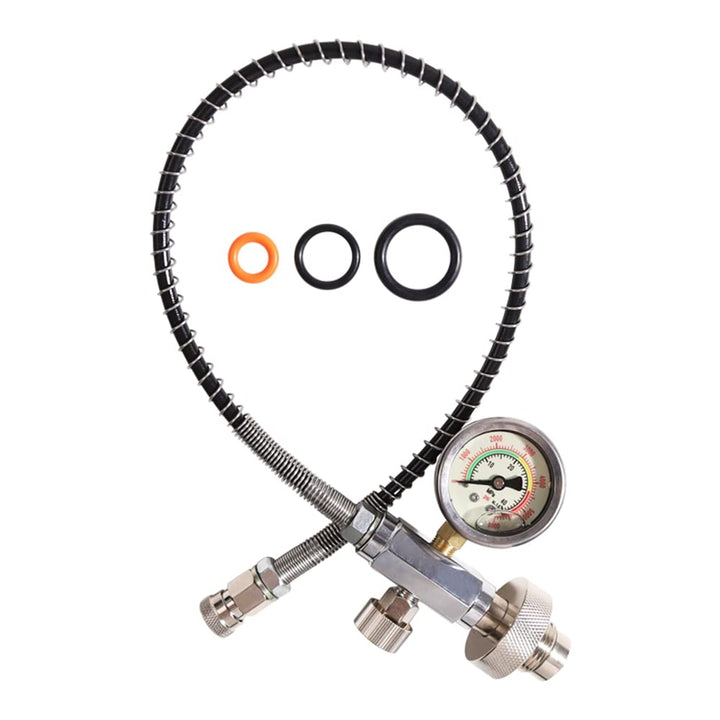 Geieold RüSten Sie Den 24-Tankstellen-Ladeadapteradapter Von Tauchflasche mit DIN-232/300-Bar-Anschl