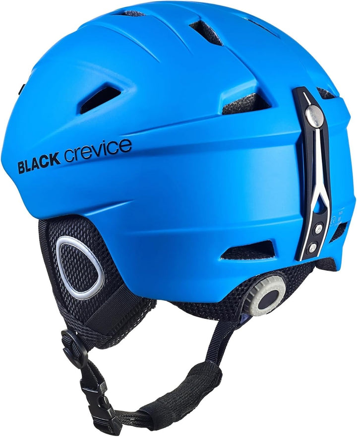 Black Crevice Skihelm Kitzbühel I Ski-Helm in sportlichem Design I Skihelm Herren & Damen I Skihelm