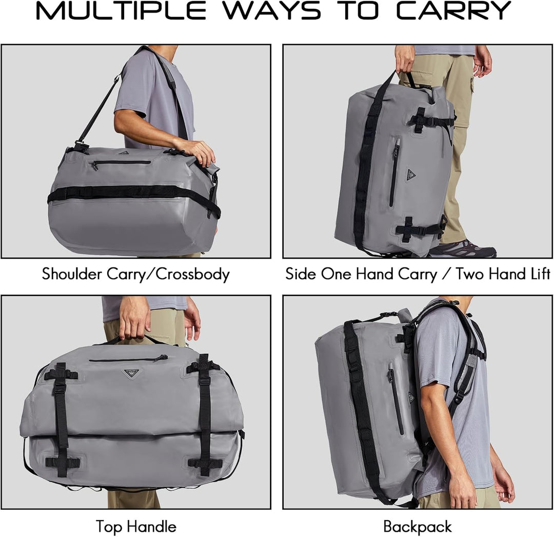 Haimont wasserdichter Rucksack, vielseitig wasserdicht Tasche, Dry Bag komfortabel, RollTop, Strand,