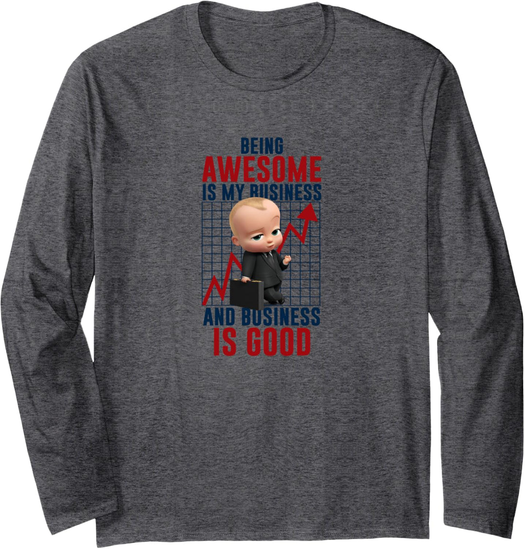 The Boss Baby Grossartig zu sein ist mein Geschäft Langarmshirt