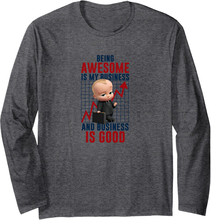 The Boss Baby Grossartig zu sein ist mein Geschäft Langarmshirt