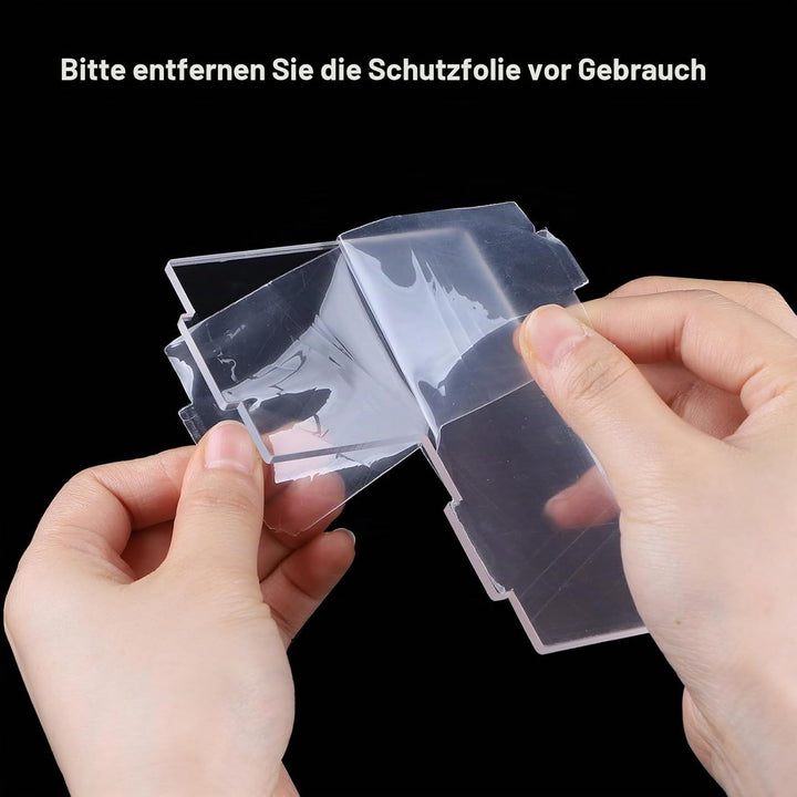 SWAWIS Acryl Vitrine Schaukasten Vitrine Transparent Display Case Vitrine Schaukasten Acryl Vitrine