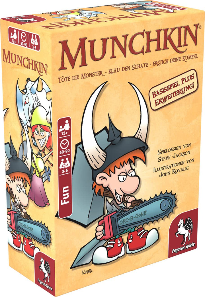 Pegasus Spiele 17222G - Munchkin 1+2