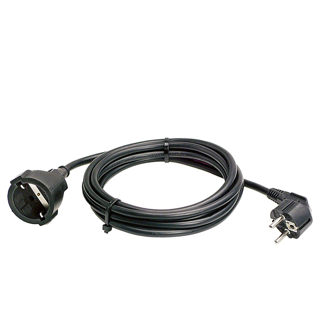 as – Schwabe Kunststoff-Verlängerung – 25 m PVC-Leitung Schutzkontaktstecker &amp; Schutzkontaktkupplung