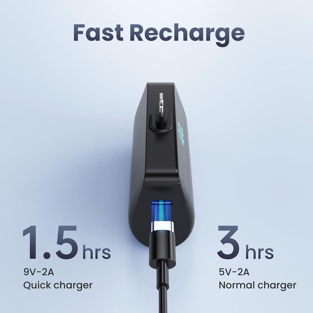 Mini Powerbank für iPhone 5200mAh, Upgrade 20W PD 3.0A Schnelles Aufladen Kompakt Power Bank mit LCD