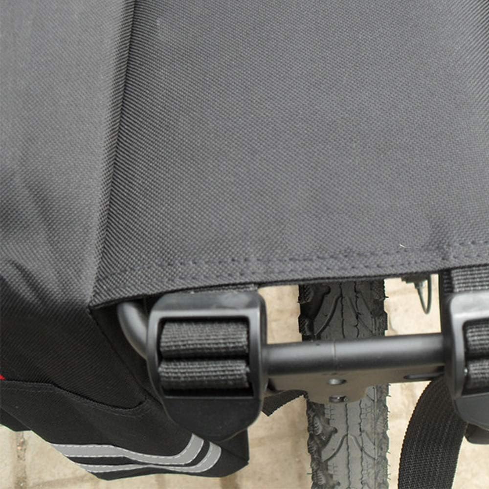Yhuasia Fahrradtasche Gepäckträger, Kofferraumtasche, Doppeltasche, Fahrradtasche, Doppeltasche, für