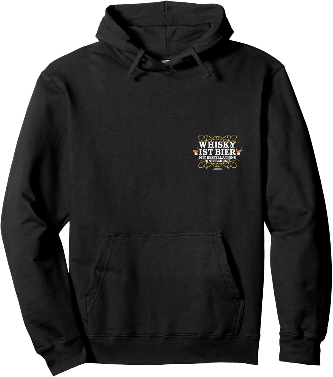 Whisky Design Spruch Whisky ist Bier für Fans von Whisky Pullover Hoodie