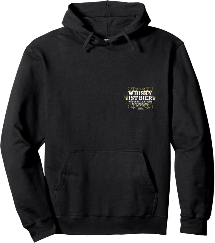 Whisky Design Spruch Whisky ist Bier für Fans von Whisky Pullover Hoodie