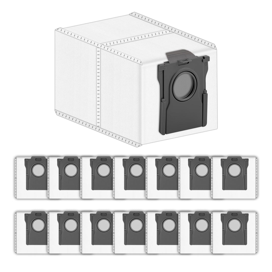 (15 Stück) L10s Ultra Gen 2 Ersatz-Staubsaugerbeutel Kompatibel mit Dreame X50 Ultra/ X40 Ultra/ X30