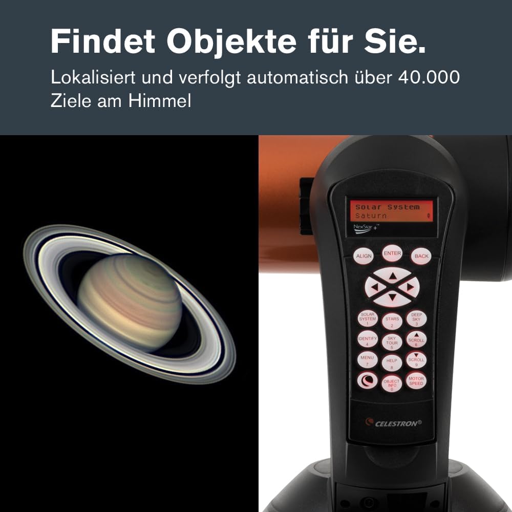 Celestron 11068 NexStar 6SE computergesteuertes Schmidt-Cassegrain-Teleskop mit vollautomatisierter
