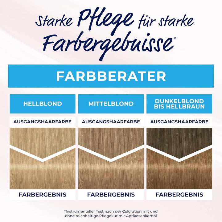 Schwarzkopf Diadem 3 in 1 Pflege-Color-Creme 794 Ultra Hellblond Stufe 3 (3 x 170 ml), permanente Ha