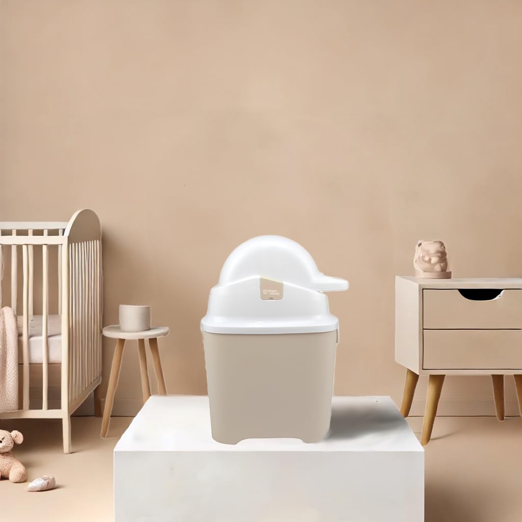 DIAPER CHAMP ONE Windeleimer - geruchsdicht - OHNE Nachfüllkassetten - funktioniert mit normalen her