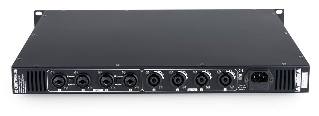 Pronomic P-154E MKII Endstufe - 4-Kanal Endstufe - Leistung RMS/4 Ohm: 4x 150 Watt - Besonders geeig