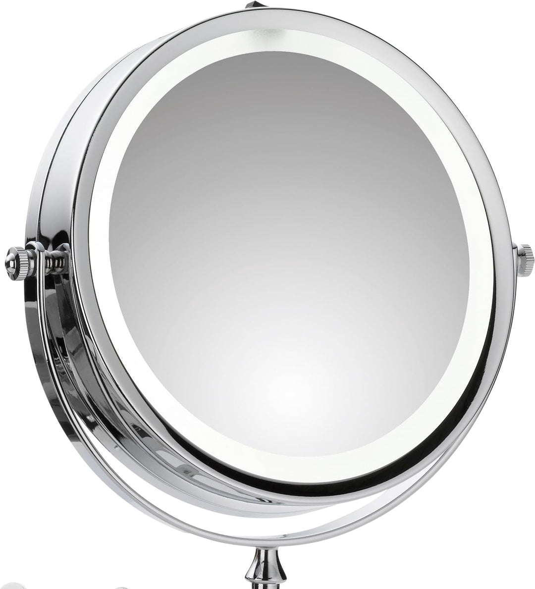 Kela Valeria Wandspiegel, Metall, Silber, 17.5 x 17.5 x 36 cm