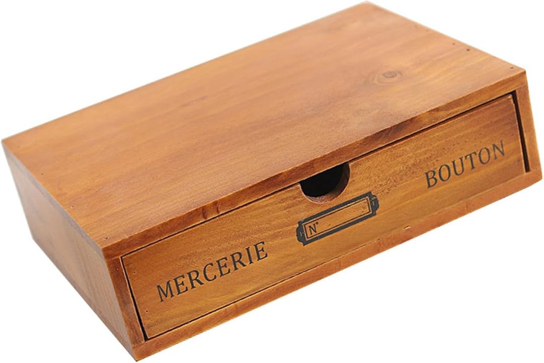Vintage Holzkiste, Schublade, Schreibtisch-Aufbewahrung, Holz-Tischaufbewahrungsbox, Holz-Einzelschu