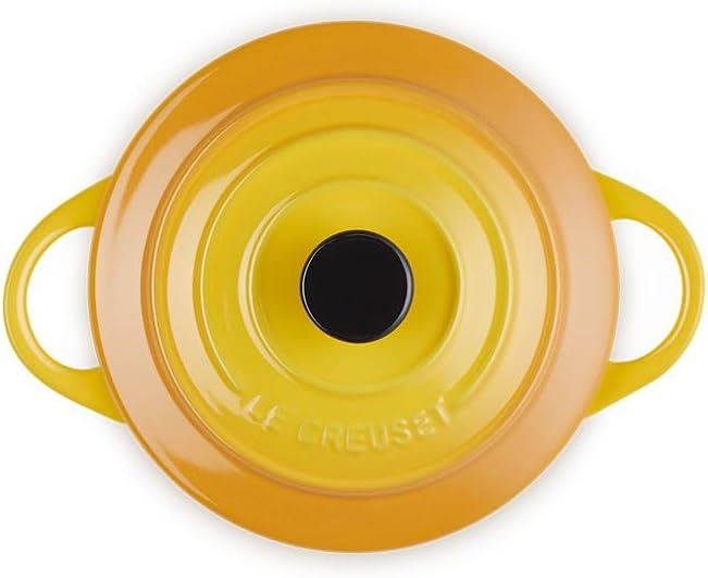 LE CREUSET Mini-Cocotte aus Steinzeug, 200 ml, 10 x 5 cm, Nectar, 71901106720100 Ofenrot, Ofenrot