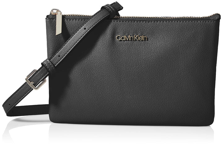 Calvin Klein Damen Umhängetasche Ck Must Ew Xbody Klein Ck Black, Ck Black