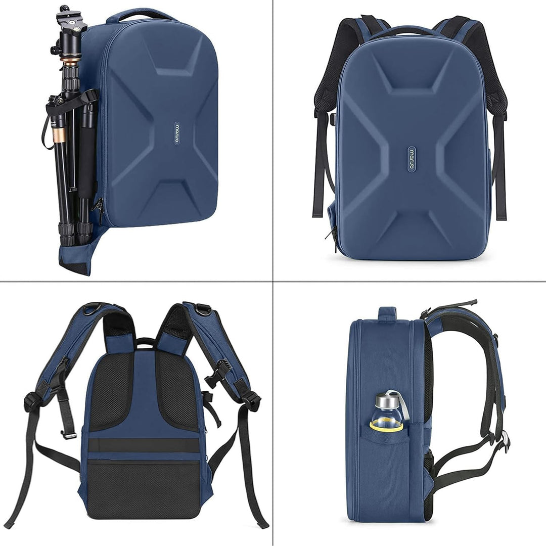 MOSISO Kamera Rucksack, DSLR/SLR/Spiegellose Fotografie Kameratasche 15-16 Zoll Wasserdichte Hartsch