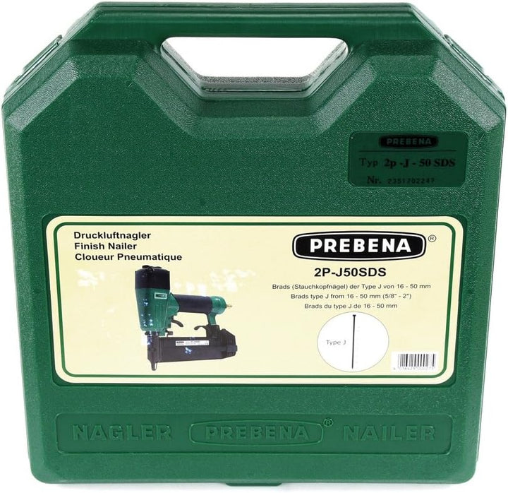 Prebena 2P-J50SDS Druckluftnagler 5 - 7 bar für Stauchkopfnägel
