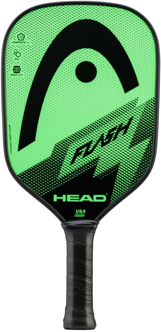 Head Flash Pickleball Pack – 2 zugelassene Paddel, 2 Outdoor-Bälle, Tragetasche Pickleball-Packung,