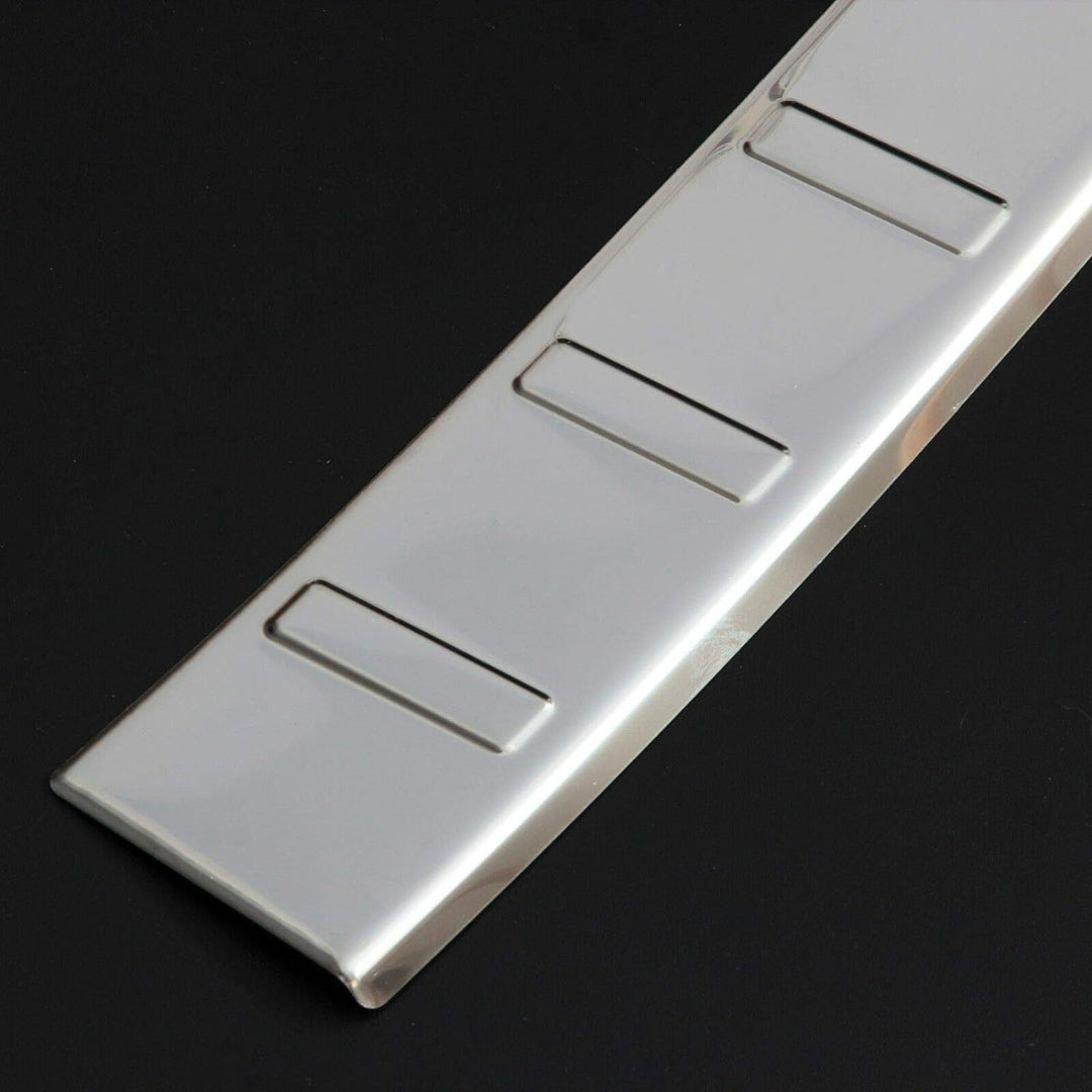 Recambo CT-LKS-2070 LADEKANTENSCHUTZ Edelstahl für Volvo V70 III | 2007-2013 | POLIERT mit ABKANTUNG