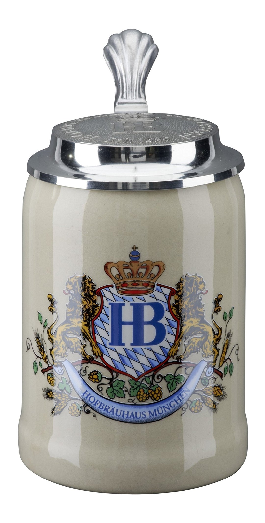 Bierkrug Hofbräuhaus München HB Krug 0,5 Liter King Werk KI 1000057