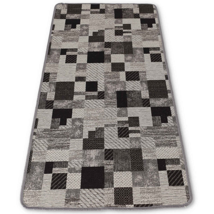 CASA TESSILE Küchenteppich 52 cm breit. Shiro GOBELIN Waschbarer Läufer, Rutschfester Teppich, Massg