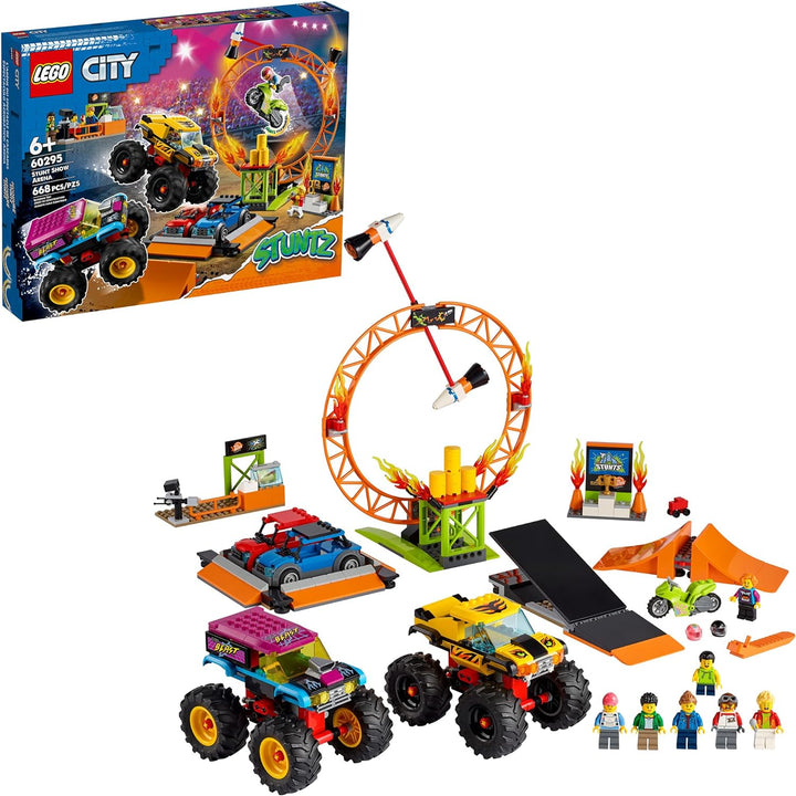 LEGO 60295 City Stuntz Stuntshow-Arena Standard Verpackung Single, Standard Verpackung Single