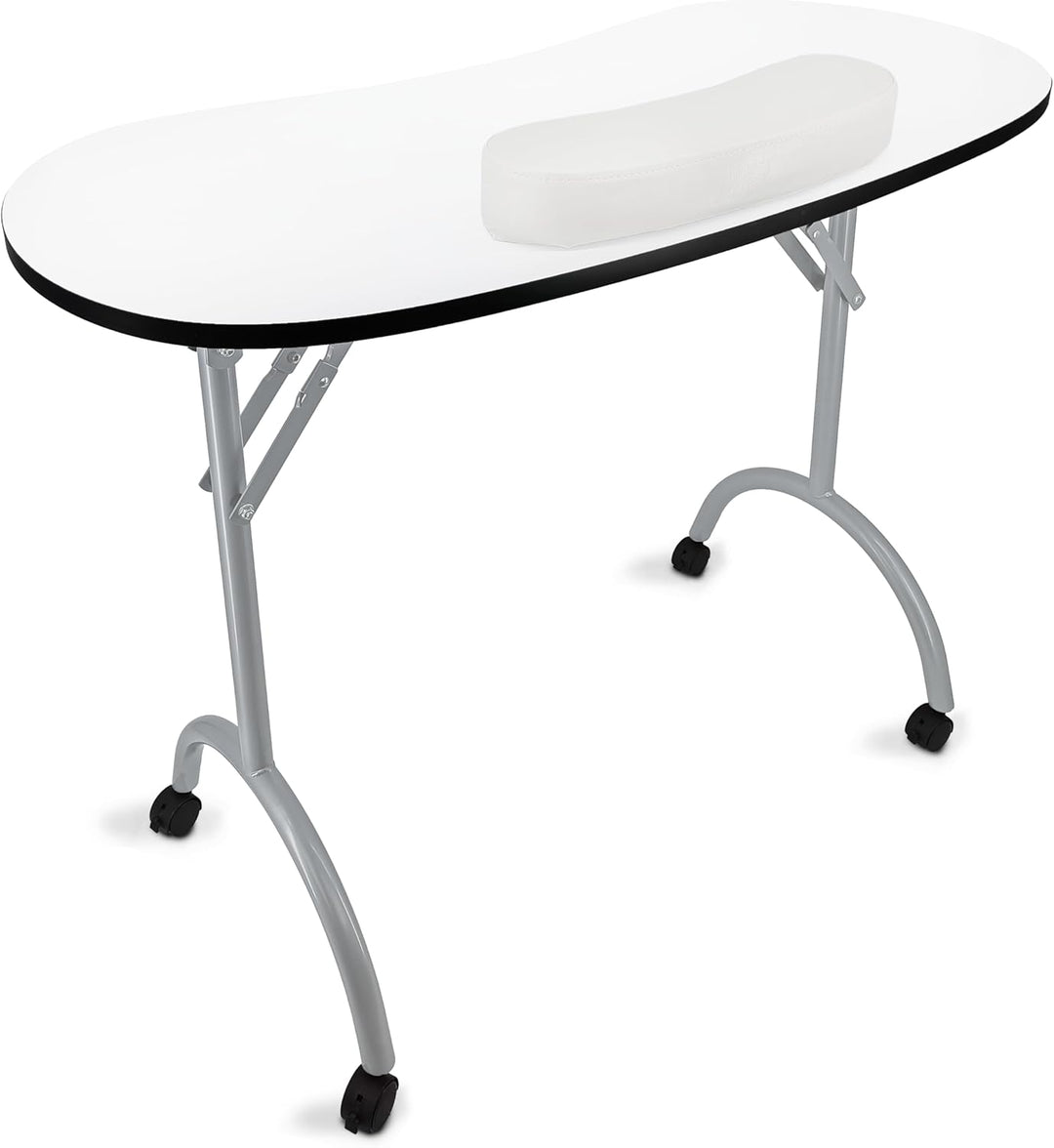 Beltom Maniküretisch 98x77x44 cm mit Schublade Nageltisch Tragbaresmanikürtisch Mobilesmanikürtisch
