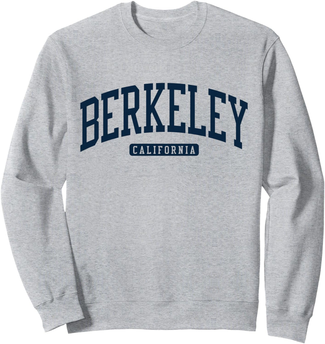 Berkeley California CA College University Style Marineblau Sweatshirt