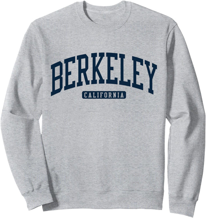 Berkeley California CA College University Style Marineblau Sweatshirt