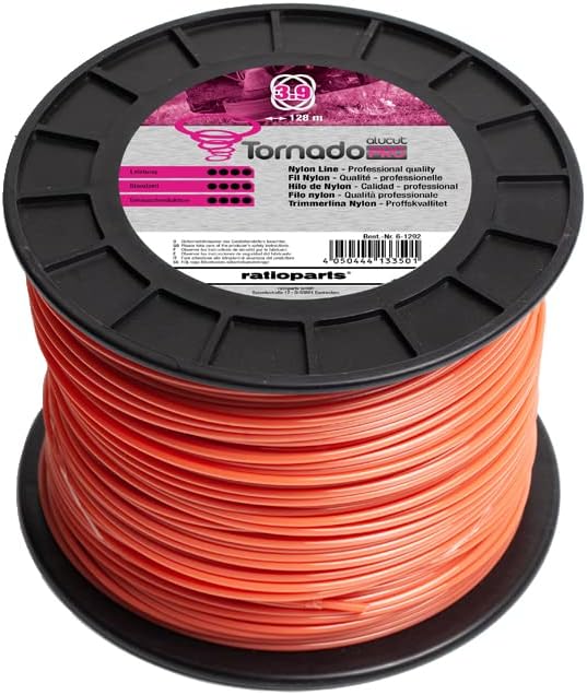 Mähfaden TORNADO Copolymer 3,9mm 128m Trimmerfaden gedreht Nylonfaden