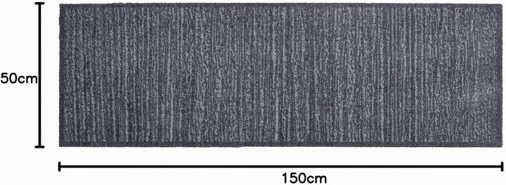 Astra rutschfeste Sauberlaufmatte innen - Melange 50 x 150 cm (Rechteckig) | Miabella Türmatte rutsc
