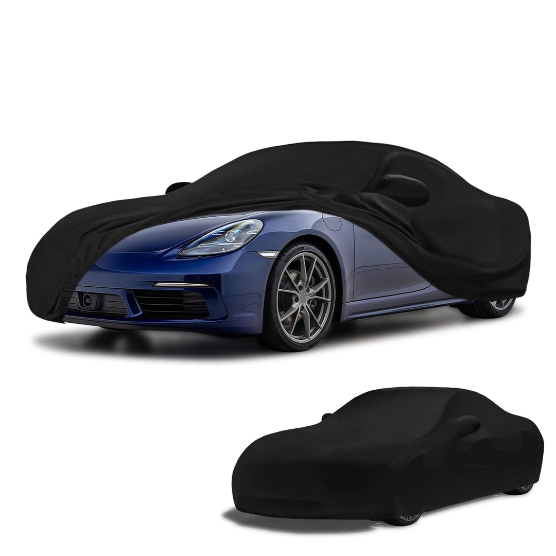 Autoabdeckung Indoor für Porsche 718 Cayman/Boxster 2012-2026 | Elastisches Innenbereich Auto Abdeck