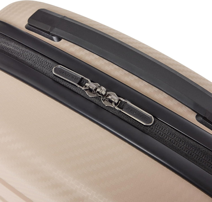 SMARTBOX Hartschalen Handgepäck Kosmetik-Koffer | Stabiles Beauty-Case mit Aufsteckfunktion | 34 x 1