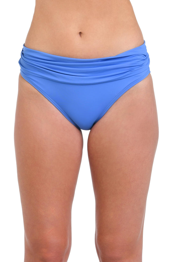 La Blanca Damen Island Goddess Triangel-Hipster-badeanzughose Bikini-Unterteile 36 Chambray