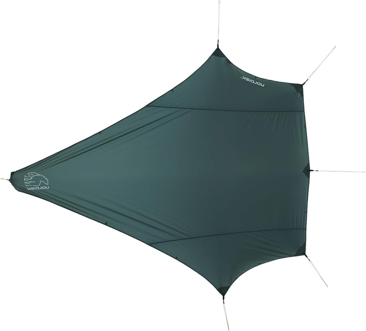 Nordisk - Voss Diamond SI Tarp, multifunktionale Zeltplane, reissfester Nylon Rip Stop mit Silikon B