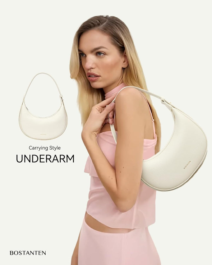 BOSTANTEN Handtasche Damen Klein Umhängetasche Crossbody Hobo Bag for Women PU Leder Schultertasche