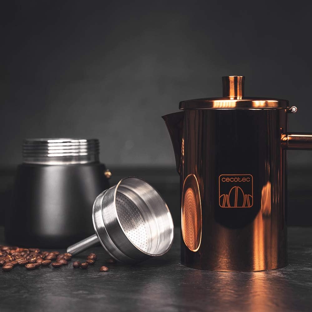 Cecotec Espressokocher (Moking 200) 18 x 11 x 11 cm, 18 x 11 x 11 cm