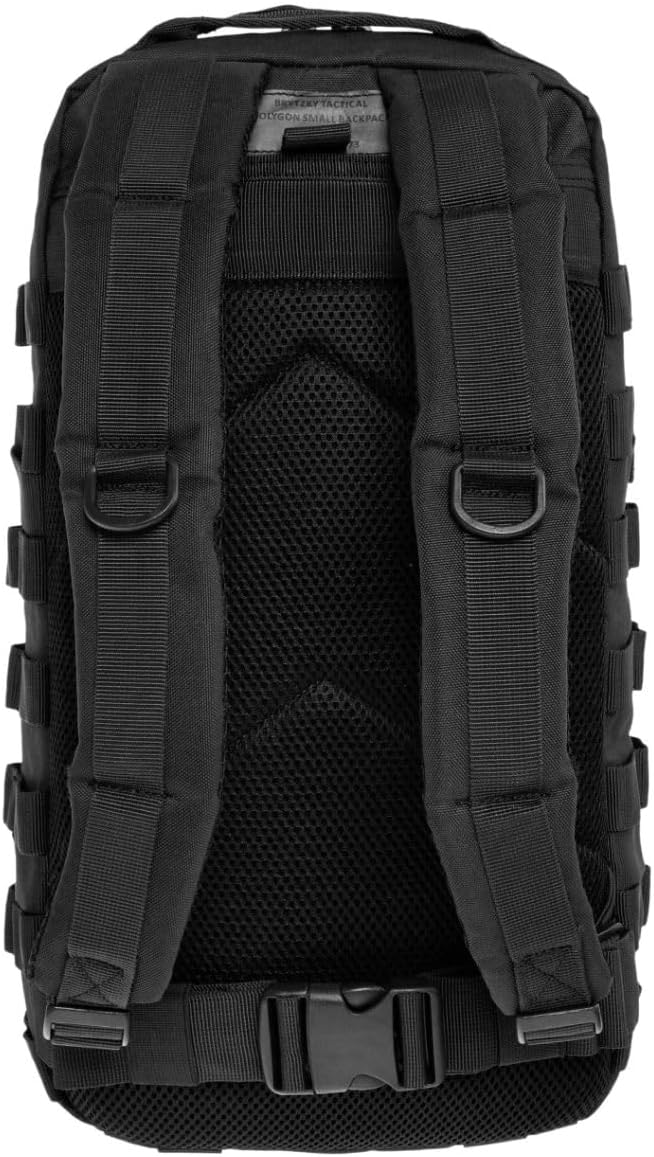 Tactical Polygon Small 20L Taktischer Rucksack – Schwarz | Militär & Outdoor Rucksack Herren | Mit M