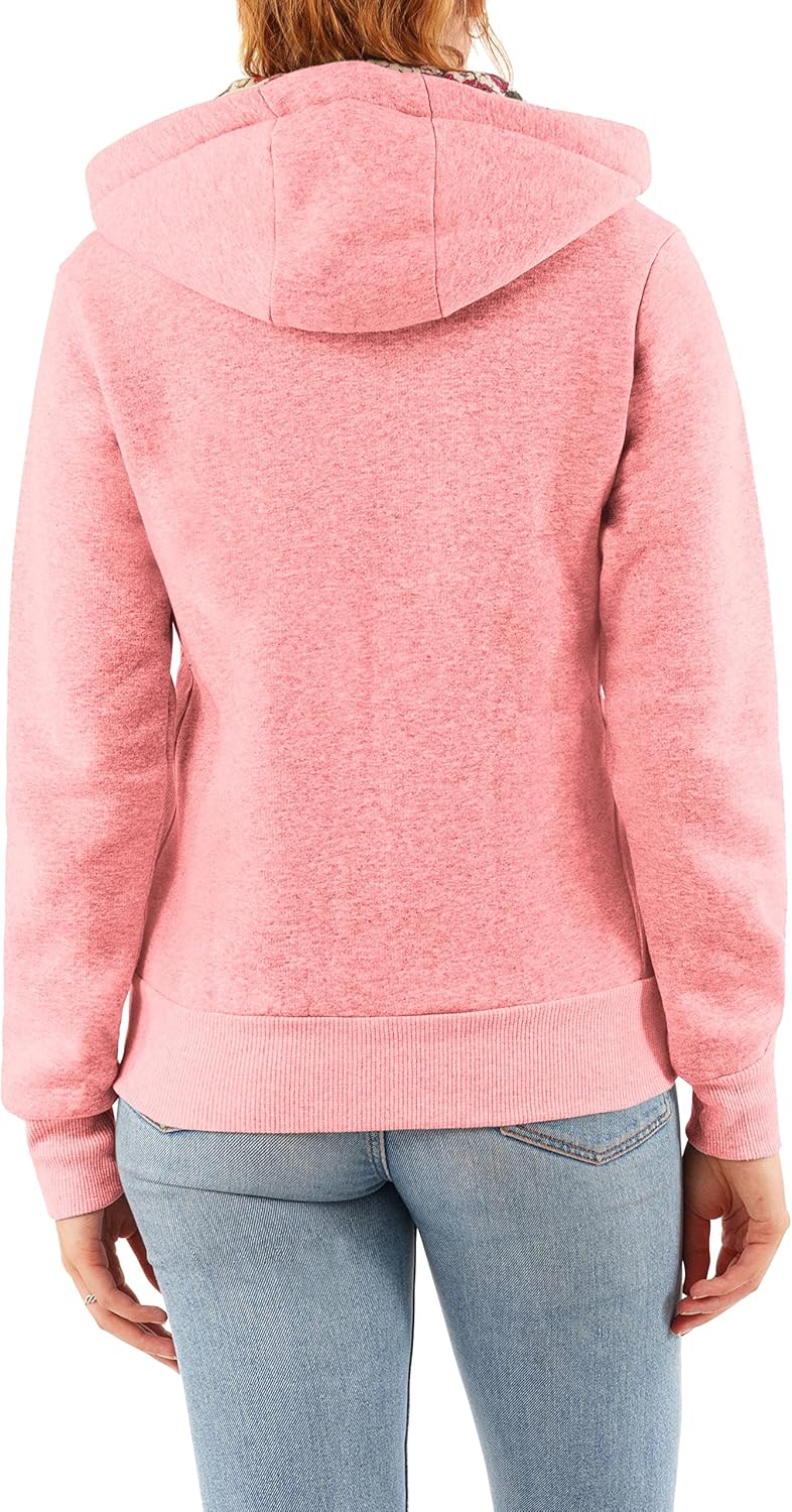 GEO NORWAY FABEAUTE Lady - Frauen Sweatshirt Kapuzen - Casual Pullover Hoody Langarm Warm Zip Versch