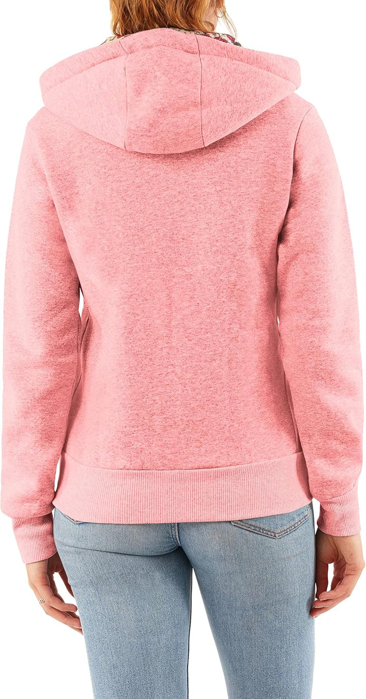 GEO NORWAY FABEAUTE Lady - Frauen Sweatshirt Kapuzen - Casual Pullover Hoody Langarm Warm Zip Versch